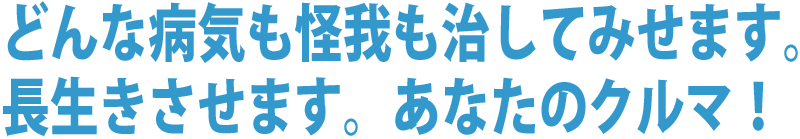 整備士たちのポリシー